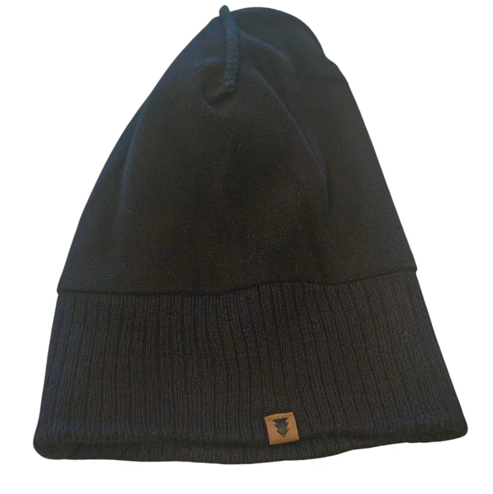George Black Beanie Hat One Size - Picture 3 of 6